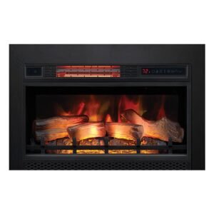26″ Electric Fireplace Insert w/ Custom Trim Options